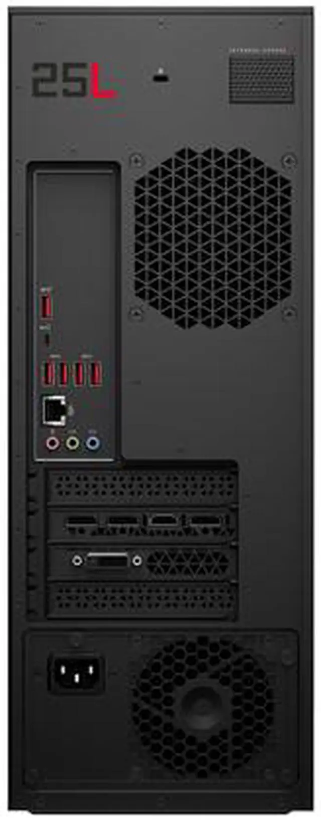 Alt view image 4 of 5 - OMEN Obelisk 875-0029 Bilingual Gaming Desktop Computer - Intel Core i7-8700 (3.20 GHz), NVIDIA GeForce GTX 1060 6 GB, 16 GB DDR4 Memory, 256 GB NVMe SSD + 2 TB HDD, Windows 10 Home