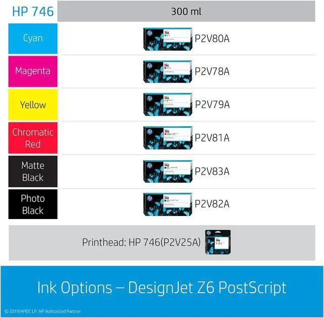 Alt view image 4 of 6 - HP DesignJet Z6 Post Script Colour 44" Inkjet Printer (T8W16A)