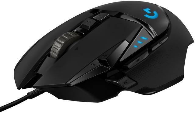 Main image of Logitech G502 HERO High Performance Wired Gaming Mouse, HERO 25K Sensor, 25,600 DPI, RGB, Adjustable Weights, 11 Programmable Buttons, On-Board Memory, PC / Mac