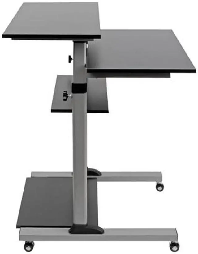 Alt view image 6 of 6 - Tripp Lite WWSSRC Rolling Standing Desk/Workstation on Wheels, Height Adjustable