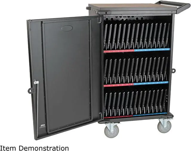 Alt view image 4 of 12 - Tripp Lite 45-Device Mobile Charging Cart for Laptops and Chromebooks (CSC45AC)
