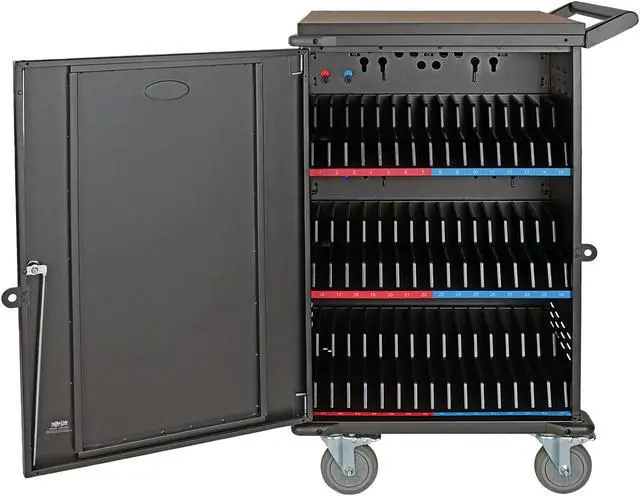 Alt view image 3 of 12 - Tripp Lite 45-Device Mobile Charging Cart for Laptops and Chromebooks (CSC45AC)