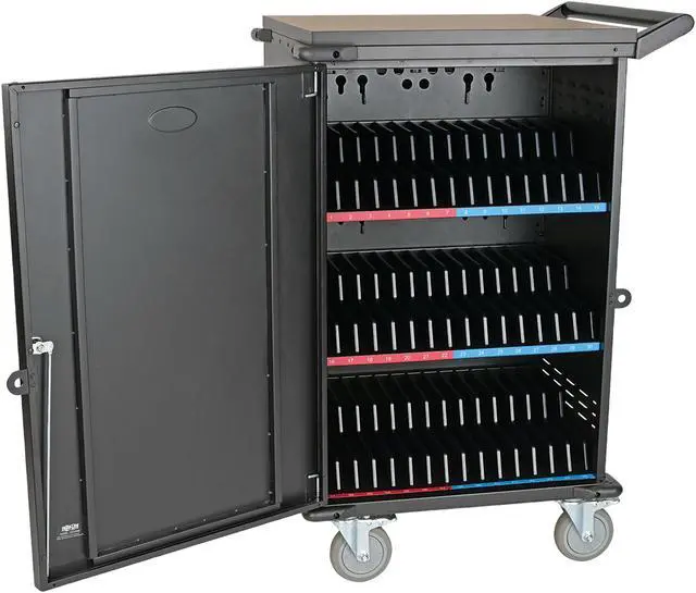 Alt view image 2 of 12 - Tripp Lite 45-Device Mobile Charging Cart for Laptops and Chromebooks (CSC45AC)