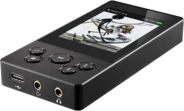 Alt view image 2 of 5 - xDuoo Media Player X3II 2.4inch IPS Bluetooth4.0 USB In-Car Play Mode Black