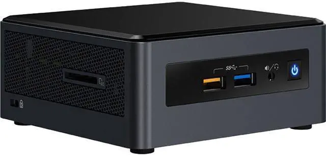 Main image of Intel Desktop Computer NUC 8 Home BOXNUC8I3CYSM1 Intel Core i3-8121U 8 GB LPDDR4 1TB HDD AMD Radeon 540 Windows 10 Home