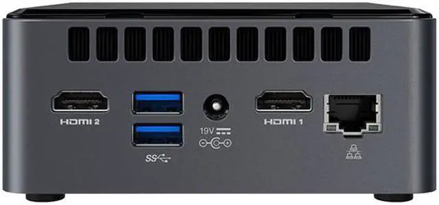 Alt view image 2 of 2 - Intel Desktop Computer NUC 8 Home BOXNUC8I3CYSM1 Intel Core i3-8121U 8 GB LPDDR4 1TB HDD AMD Radeon 540 Windows 10 Home