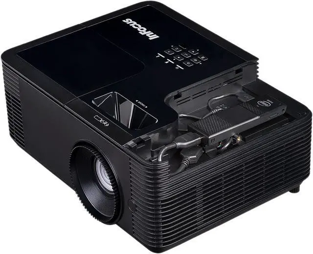 Alt view image 4 of 6 - InFocus IN138HD DLP 1080p 4000 Lumens, 3X HDMI, VGA, 3D and Wi-Fi Ready TechStation Projector