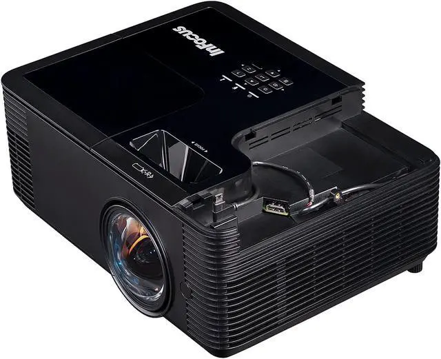 Alt view image 4 of 12 - InFocus IN138HDST DLP 1080p 4000 Lumens Short Throw, 3X HDMI, VGA, 3D and Wi-Fi Ready TechStation Projector
