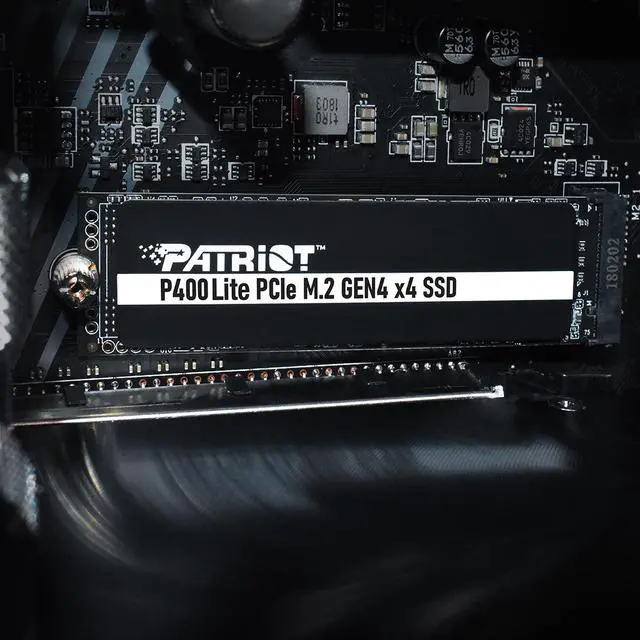 Alt view image 5 of 7 - Patriot P400 Lite M.2 PCIe Gen 4 x4 500GB SSD, Solid State Drive - P400LP500GM28H Up to 3,500MB/s