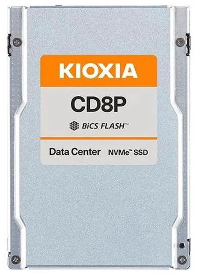 Main image of Kioxia KCD8XPUG12T8 CD8P-V 12.8Tb PCI Express 5.0x4 2.5-Inch Solid State Drive