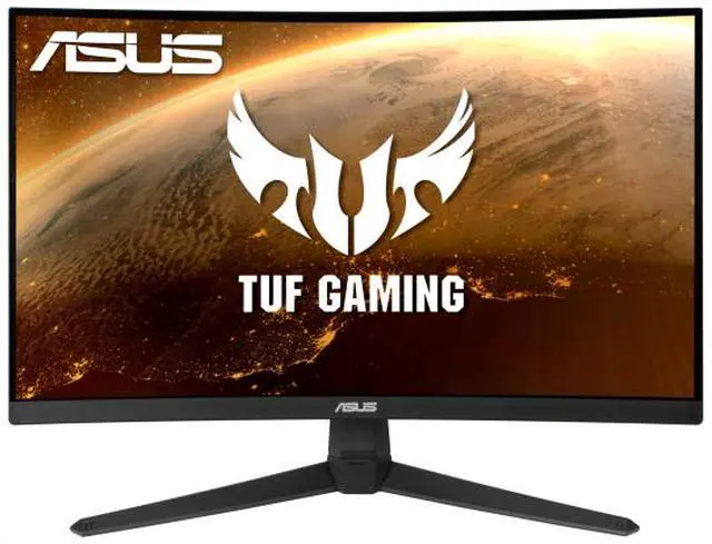 Main image of ASUS TUF Gaming 23.8” 1080P Curved Gaming Monitor (VG24VQ1BY) - Full HD, 165Hz (Supports 144Hz), 1ms, Extreme Low Motion Blur, Speakers, Adaptive-sync/FreeSync Premium, Eye Care, DisplayPort, HDMI