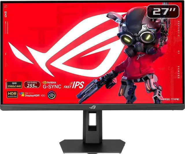 Main image of ASUS ROG Strix XG27ACMES 27" WQHD Gaming Monitor, 300Hz Refresh Rate, Fast IPS, 1ms GTG, FreeSync Premium, USB-C, DisplayPort, HDMI