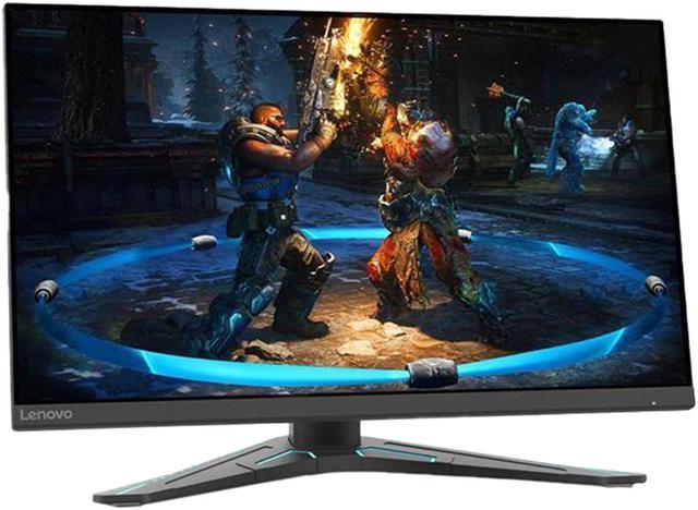 Lenovo G27-20 27 Gaming Monitor, FHD, IPS, 144Hz, 1ms, FreeSync Premium  and NVIDIA G-SYNC Compatible, NearEdgeless, VESA Mount, Height and Tilt  Adjust, HDMI, DP 