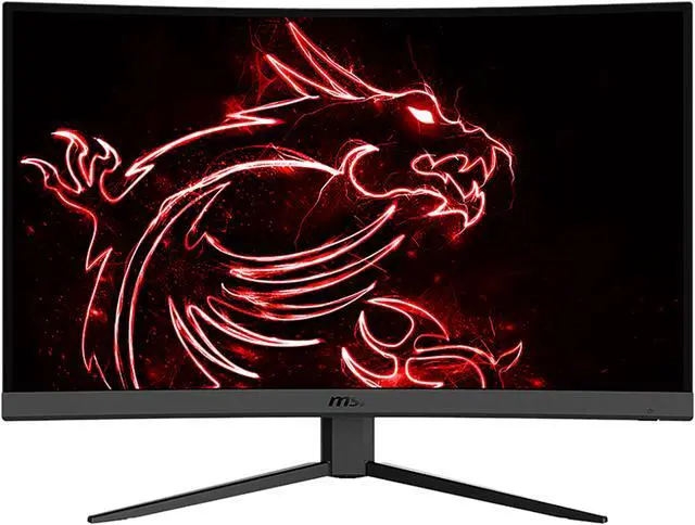 Main image of MSI Optix G27C4 27" Full HD 1920 x 1080 1ms (MPRT) 165Hz 2xHDMI DisplayPort AMD FreeSync Flicker-Free Low Blue Light Anti-Glare Frameless Backlit LED Curved Gaming Monitor