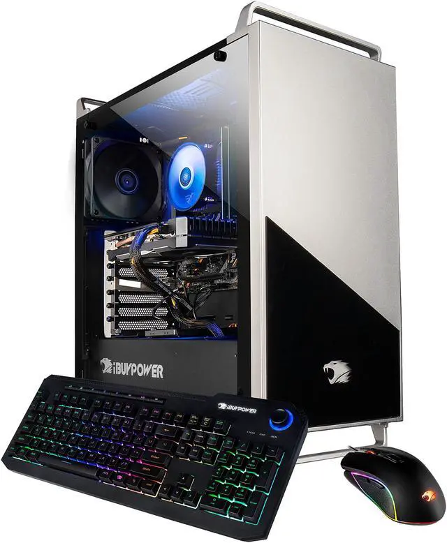 Main image of iBUYPOWER Gaming Desktop CB 136A AMD Ryzen 5 3600 16GB DDR4 1TB HDD 240GB SSD GeForce RTX 2060 Windows 10 Home 64-bit