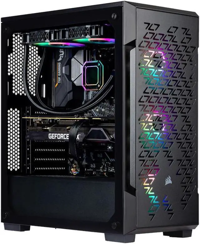 Main image of Velztorm Ferrux Custom Built Gaming Desktop PC Liquid-Cooled(AMD Ryzen 9-5900X 12-Core,GeForce RTX 3060 12GB, 16GB DDR4, 1TB PCIe SSD+3TB HDD-3.5,WiFi-N, 240mm AIO,RGB Fans,750W PSU, Win10H)