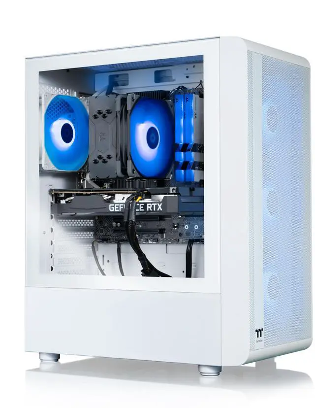 Alt view image 5 of 9 - Thermaltake LCGS Quartz i350 R4 Gaming Desktop (Intel Core i5-12400F, 3600Mhz 16GB RGB Memory, NVIDIA GeForce RTX 3050, 1TB NVMe M.2) S2QT-B66R-350-LCS