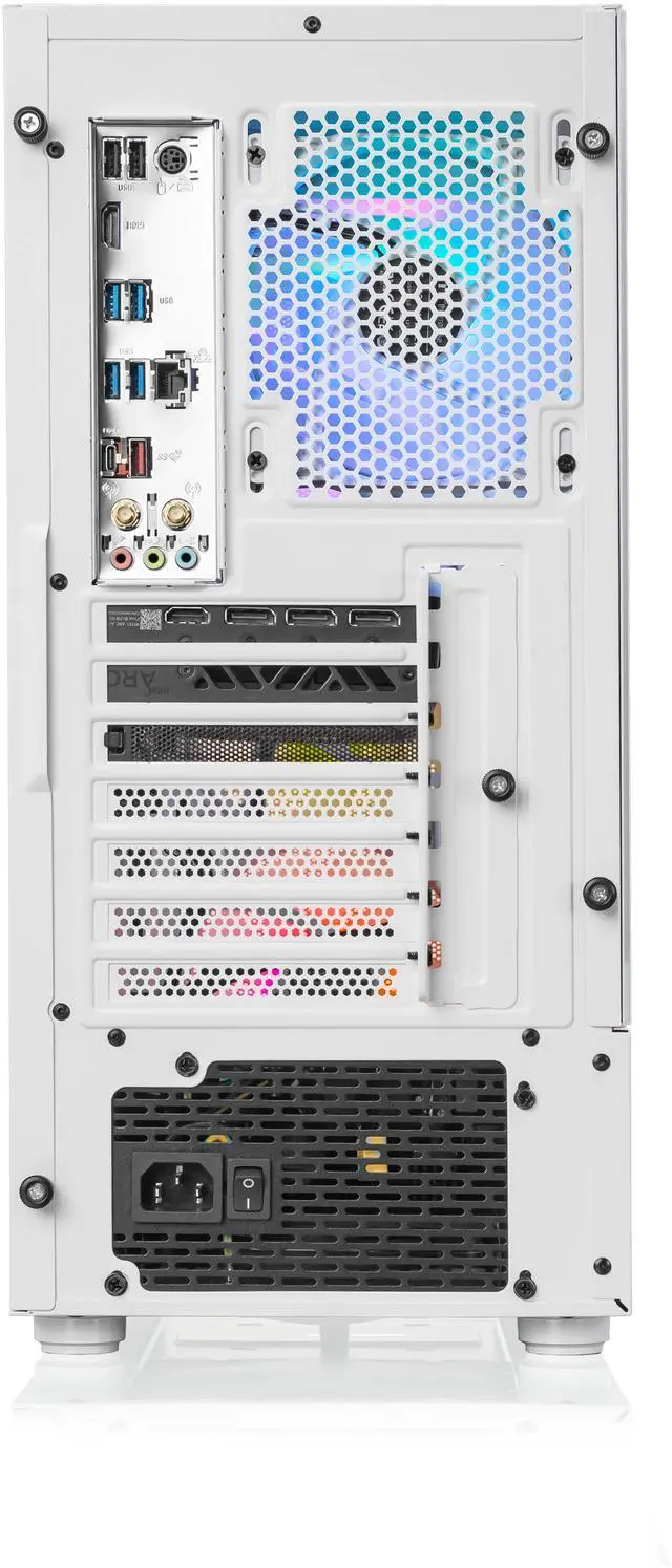 Alt view image 8 of 9 - Thermaltake LCGS Quartz i350 R4 Gaming Desktop (Intel Core i5-12400F, 3600Mhz 16GB RGB Memory, NVIDIA GeForce RTX 3050, 1TB NVMe M.2) S2QT-B66R-350-LCS