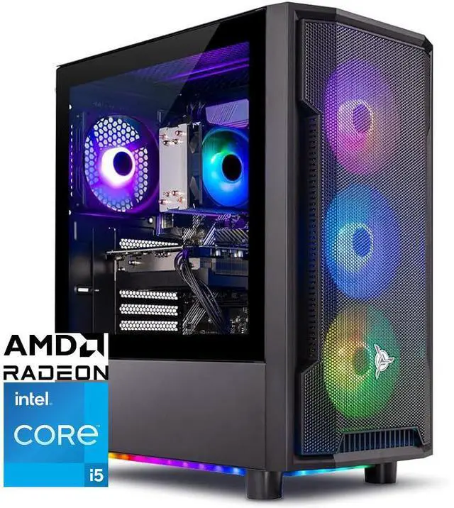Skytech Shadow Gaming PC Desktop, Intel i5 14400F 2.5 GHz