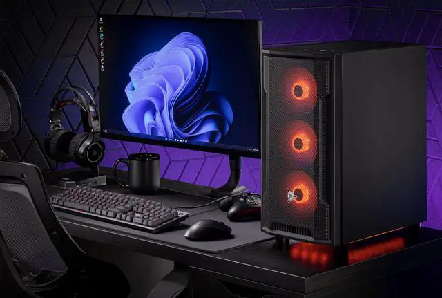 Alt view image 8 of 8 - Skytech Gaming Shadow Desktop PC, Ryzen 7 7700 3.8 GHz (5.3GHz Turbo), NVIDIA RTX 5060 Ti 16GB, 2TB Gen4 NVMe SSD, 32GB DDR5 RAM RGB, 650W GOLD PSU, Wi-Fi, Win 11
