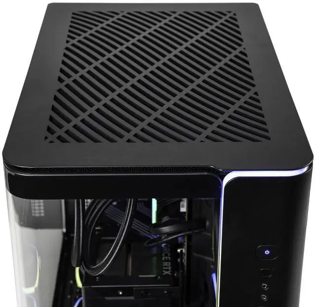 Alt view image 4 of 7 - Skytech X TRYX King 95 Gaming PC Desktop, Ryzen 7 9800X3D 4.7 GHz (5.2 GHz Turbo), NVIDIA RTX 5070 Ti 16GB, 2TB Gen4 NVMe SSD, 32GB DDR5 RAM 6000 RGB, TryX Panorama AIO,A850W GOLD ATX 3, Wi-Fi, Win 11