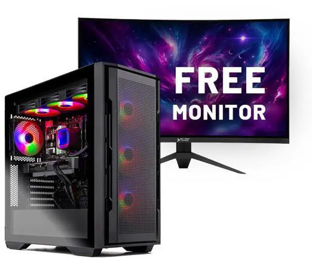 Main image of Skytech Gaming Rampage Desktop PC, Ryzen 7 7800X3D 4.2 GHz (5GHz), NVIDIA RTX 5070 12GB, 2TB Gen4 NVMe SSD, 32GB DDR5 RAM 6000 RGB, 850W GOLD ATX 3 PSU, 360mm ARGB AIO , Wi-Fi, Win 11