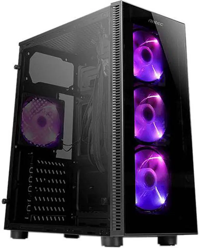 Main image of Odyssey RTL Elite Custom Gaming PC, Antec NX210 LED Gaming Case, Intel i5 3.2GHz, 16GB RAM, 512 GB SSD, 1TB HDD, Nvidia GTX 1650, Windows 10 Pro