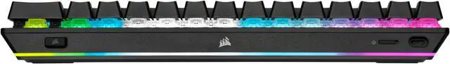 Alt view image 16 of 20 - Corsair K70 PRO Mini Wireless RGB 60% Mechanical Gaming Keyboard (Fastest Sub-1ms Wireless, Swappable Cherry MX Speed Keyswitches, Durable Aluminum Frame and PBT Double-Shot Keycap) Black