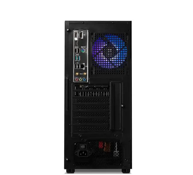 Alt view image 8 of 9 - Yeyian Yumi Gaming PC Desktop INTEL Core i5 12400F, Nvidia RTX 4060, 1TB NVMe SSD, 16GB DDR4 3200, 650W Gold PSU, AC Wi-Fi, Window 11 64bit-YPI-YU24F0B-4601N