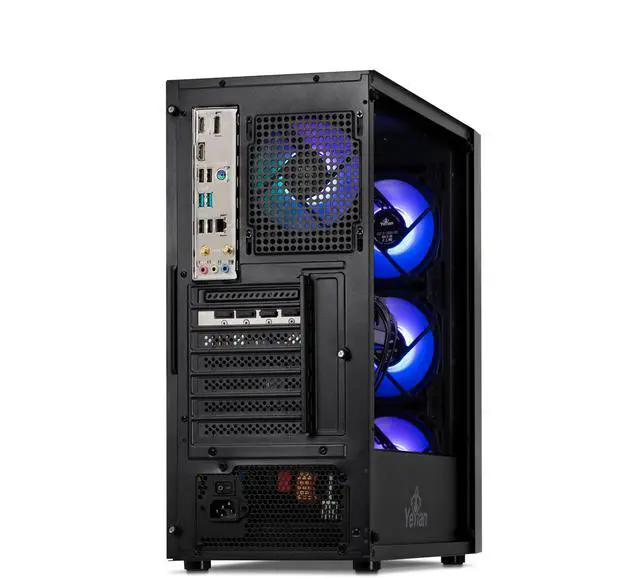 Alt view image 7 of 9 - Yeyian Yumi Gaming PC Desktop INTEL Core i5 12400F, Nvidia RTX 4060, 1TB NVMe SSD, 16GB DDR4 3200, 650W Gold PSU, AC Wi-Fi, Window 11 64bit-YPI-YU24F0B-4601N
