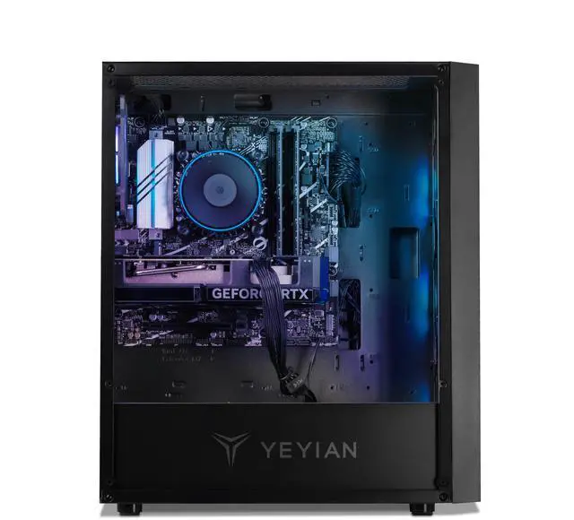 Alt view image 6 of 9 - Yeyian Yumi Gaming PC Desktop INTEL Core i5 12400F, Nvidia RTX 4060, 1TB NVMe SSD, 16GB DDR4 3200, 650W Gold PSU, AC Wi-Fi, Window 11 64bit-YPI-YU24F0B-4601N