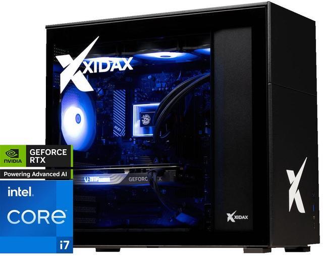 Main image of Xidax X6 XEN BLACK Gaming PC Intel i7 14700KF 20c (up to 5.6 GHz)- NVIDIA GeForce RTX 5070 12G- 32GB DDR5 5600MHz - 2TB M.2 NVMe - Genuine Windows 11 Home - WIFI - Assembled & Serviced In Utah