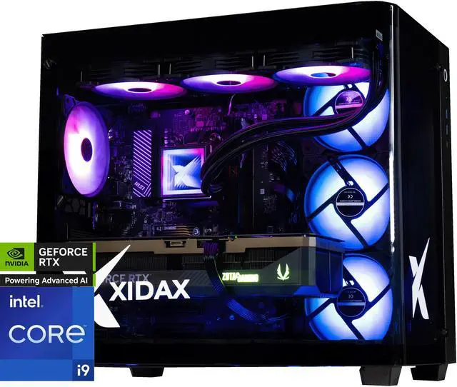 Main image of Xidax X6 ONAMI BLACK Gaming PC INTEL CORE i9 14900KF 24C (Up to 6.0GHz) - NVIDIA GeForce RTX 5080 16G- 32GB DDR5 5600MHz - 2TB M.2 NVMe - Genuine Windows 11 Home - WIFI - Assembled & Serviced In Utah