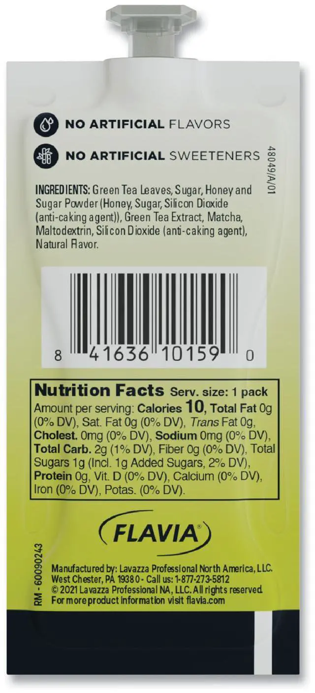Alt view image 2 of 2 - The Bright Tea Co. Iced Green Tea with Honey Freshpack 100/Carton 48049