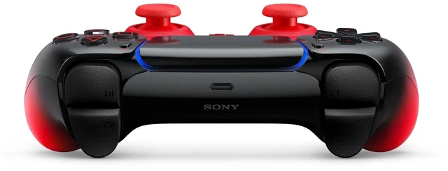 Alt view image 12 of 18 - PS5 DualSense Wireless Controller - Techno Red - for PS5, PC, Mac, and Mobile
