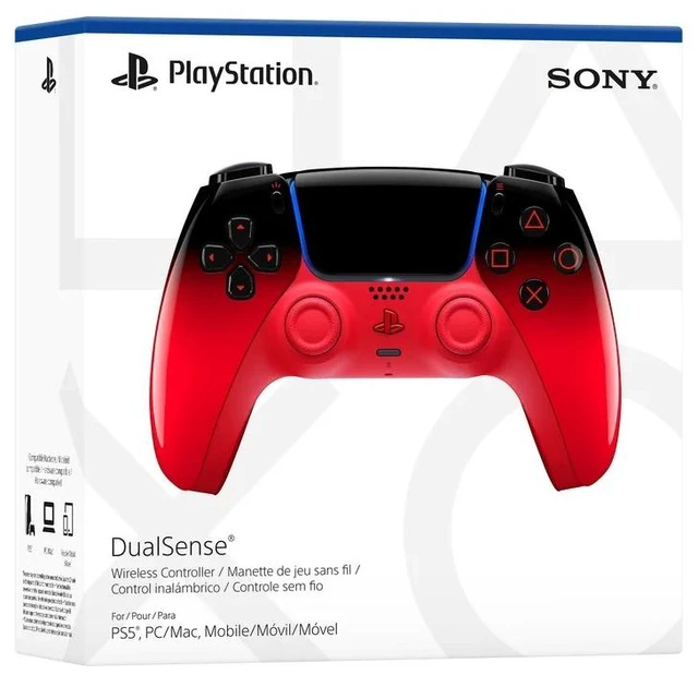 Alt view image 17 of 18 - PS5 DualSense Wireless Controller - Techno Red - for PS5, PC, Mac, and Mobile