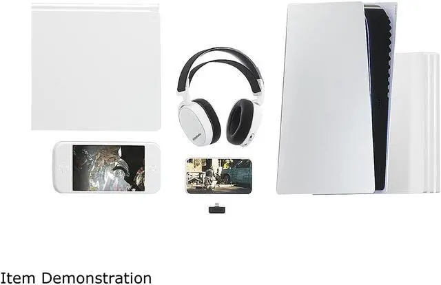 Alt view image 4 of 6 - SteelSeries Arctis 7+ Wireless Gaming Headset - Lossless 2.4 GHz - 30 Hour Battery Life - USB-C - 7.1 Surround - for PC, PS5, PS4, Mac, Android and Switch - White