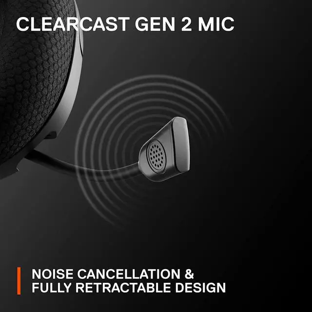 Alt view image 7 of 10 - NEW SteelSeries Arctis Nova 1 Multi-System Gaming Headset — Hi-Fi Drivers — 360° Spatial Audio — Comfort Design — Durable — Ultra Lightweight — Noise-Cancelling Mic — PC, PS5/PS4, Switch, Xbox - Black