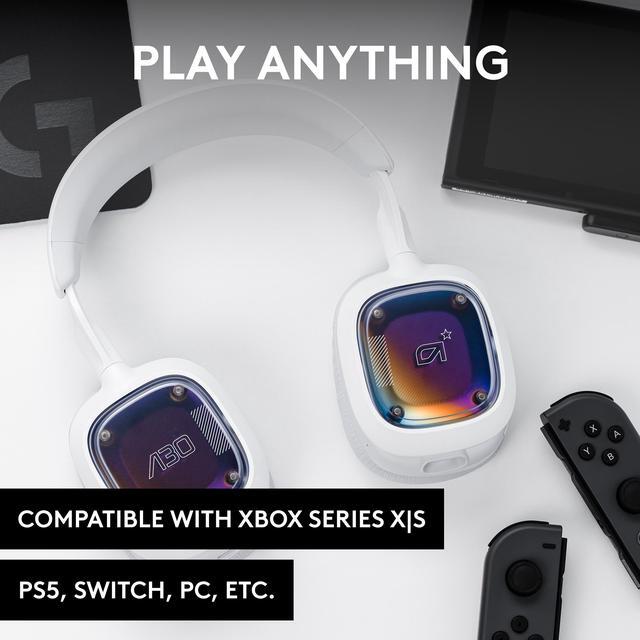 Alt view image 2 of 8 - ASTRO Gaming A30 Lightspeed Wireless Headset for Xbox Series X|S, PC, & Nintendo Switch - White