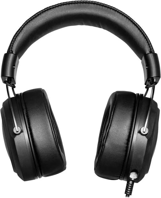 Alt view image 10 of 14 - Cooler Master CH331 Gaming Headset Virtual 7.1 Surround Sound, Omnidirectional Mic, Durable Aluminum Frame, RGB Illumination, Detachable Omni-Directional Boom Mic, USB Connectivity (CH-331)