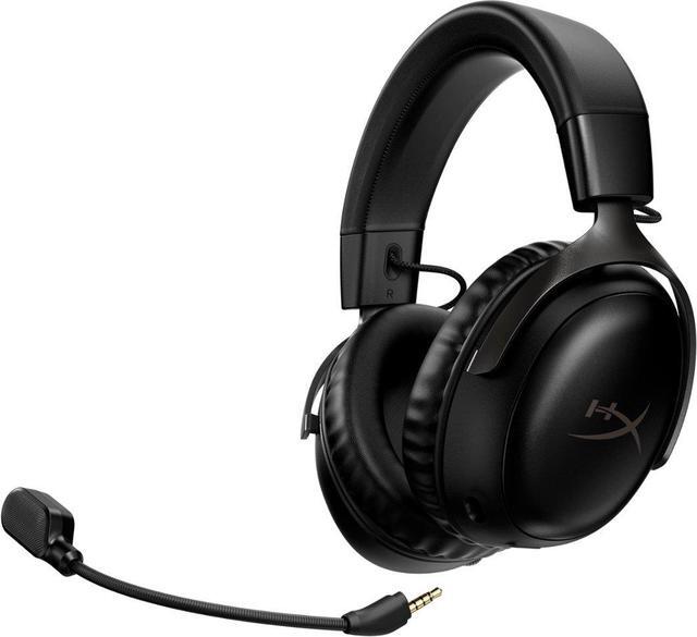 Alt view image 4 of 10 - HyperX Cloud III Wireless - Gaming Headset - Black