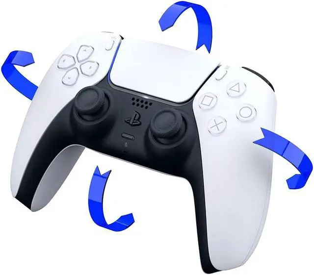 Alt view image 8 of 9 - PlayStation DualSense Wireless Controller - White