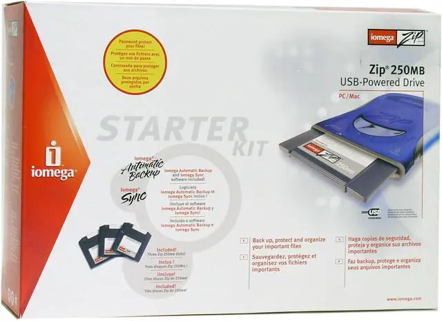 Alt view image 5 of 5 - iomega 31653 250MB USB Interface ZIP Drive