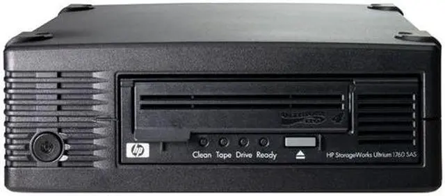 Main image of HP StorageWorks Ultrium 1760 (EH919SB) Black 800 GB (native) / 1.6 TB (compressed) Internal SAS Interface LTO Ultrium 4 Tape Drive