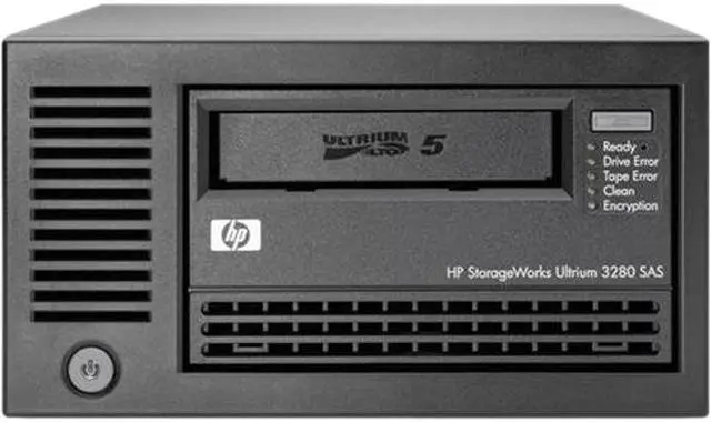 Main image of HP EH900B#ABA Black 3TB External SAS 6Gb/s Interface LTO-5 Ultrium 3280 Tape Drive