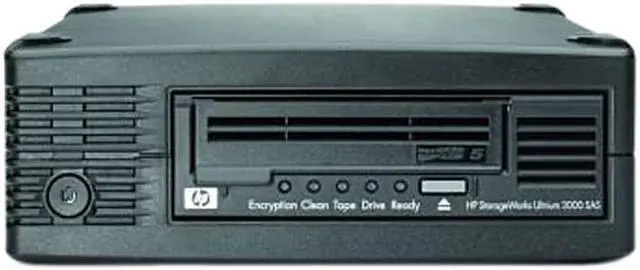 Main image of HP EH958B#ABA Black 3TB External SAS 6Gb/s Interface LTO-5 Ultrium 3000 Tape Drive