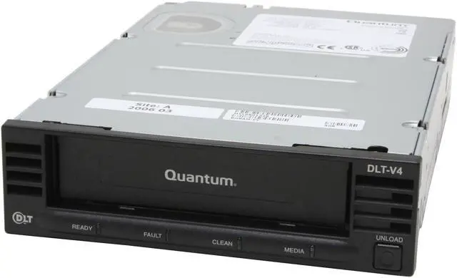 Main image of Quantum BHBAM-EY Black 320GB Internal SATA Interface DLT-V4 Tape Drive