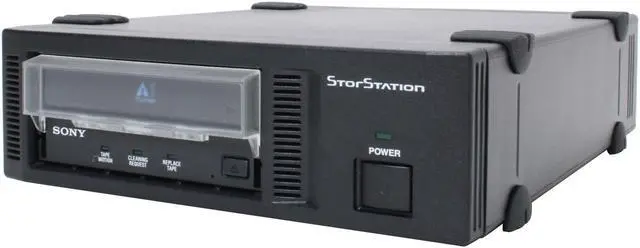 Alt view image 2 of 9 - SONY AIT-1T, 40GB, 6MB/s external SCSI drive, black, Symantec software
