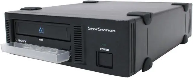 Alt view image 3 of 9 - SONY AIT-1T, 40GB, 6MB/s external SCSI drive, black, Symantec software