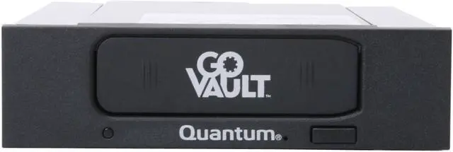 Alt view image 2 of 7 - Quantum GoVault Data Protection Solution 3200 QR1201-B5-S2D16 Internal SATA Interface GoVault Tape Drive (two160GB cartridges)